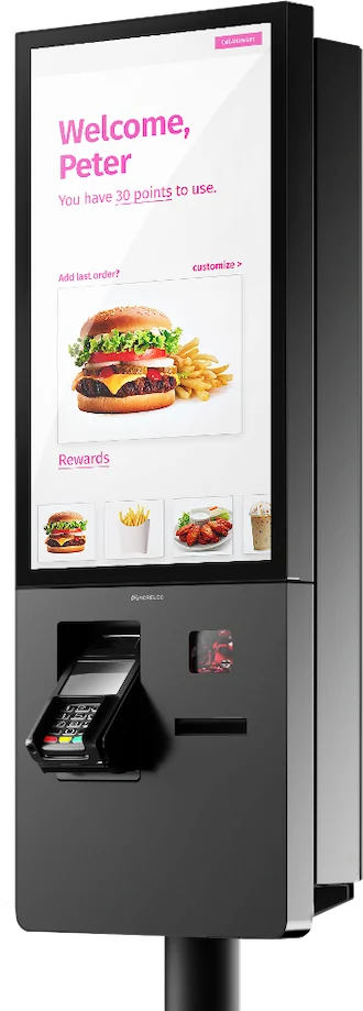 Acrelec K27 self-order kiosk
