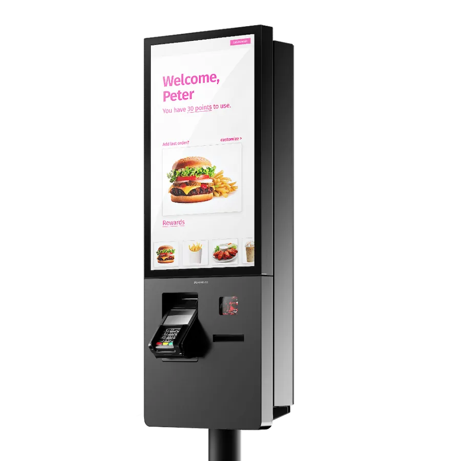 Self-order kiosk